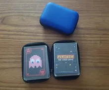 Estuche rígido de 7 colores para juegos de mesa, fundas de transporte con cremallera, caja de almacenamiento