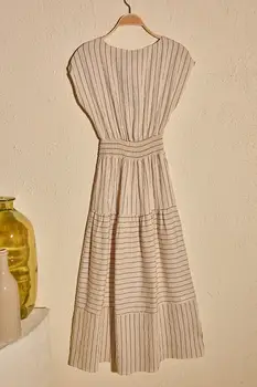 

Trendyol Waist Shirred Dress TWOSS20EL2557