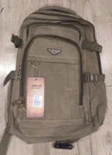 Canvas Backpack Mochila Rucksacks Notebook Schoolbags Laptop Travel-Shoulder Military