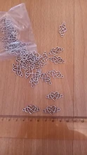 WYSIWYG-conectores de amor infinito, 20 Uds., 13x25mm, colgantes para joyería, 2 colores, accesorios de joyería