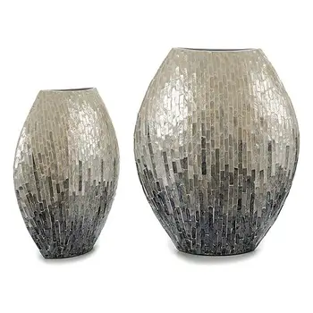 

Vase Grey Faded effect (18 x 44,5 x 40 cm)
