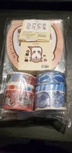 3 rollos Kawaii dibujos animados conjunto de cintas Washi Panda lindo gato ballena etiqueta decorativa para Scrapbooking diario libro álbum de arte