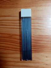 100 unids/caja 0,5/0,7mm grafito plomo 2B lápiz mecánico sustituir el plomo lápiz borrable escritura suave dibujo papelería