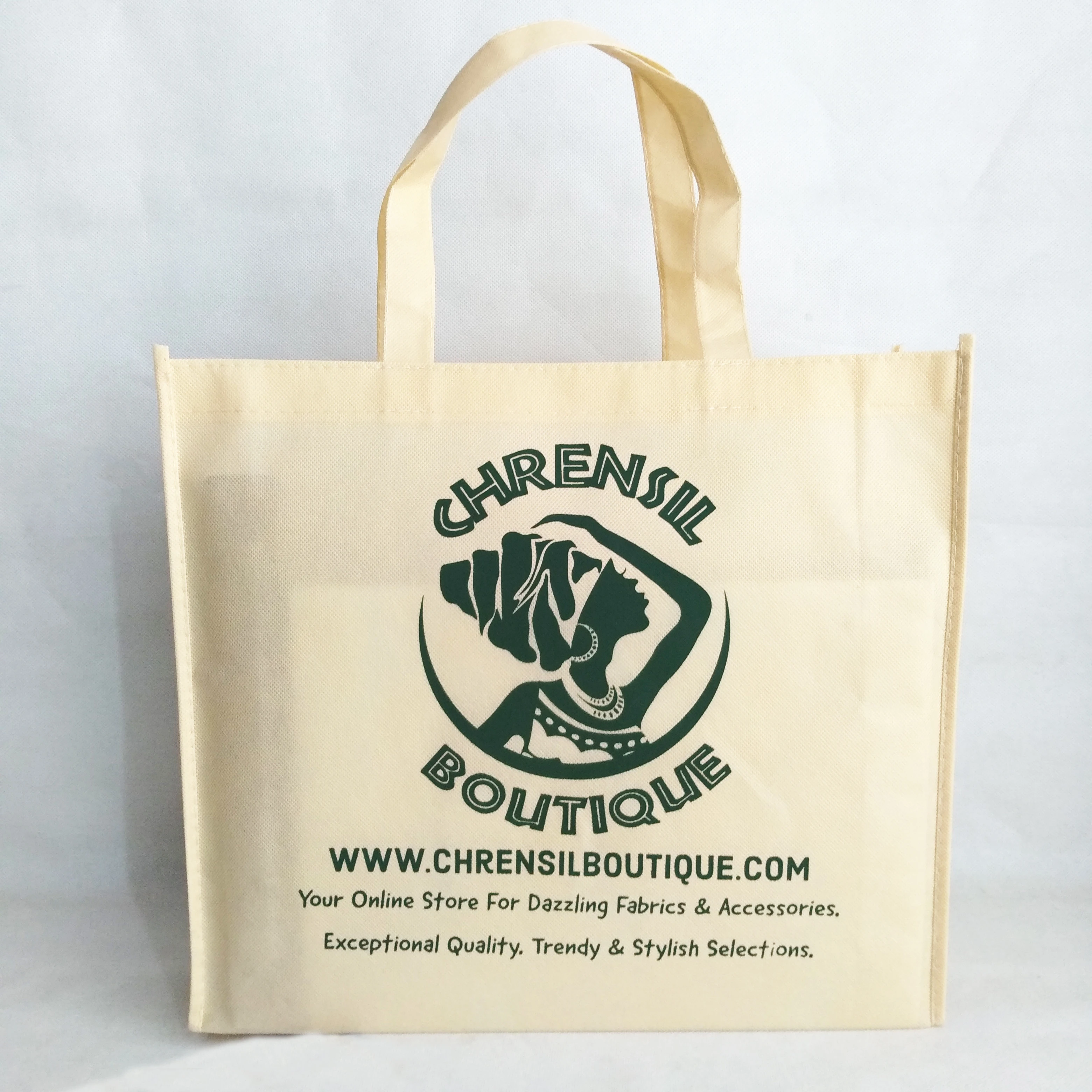 Подарочная коробка на заказ с ручками многоразовая Нетканая сумка логотипом