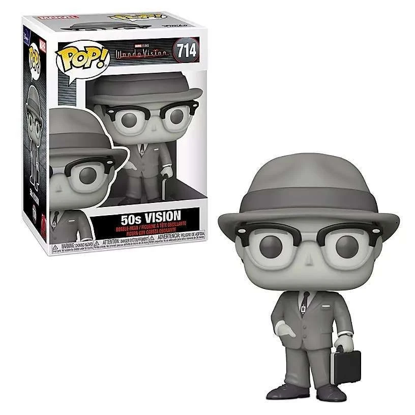 FUNKO POP! WandaVision Visi 50S, Asli 