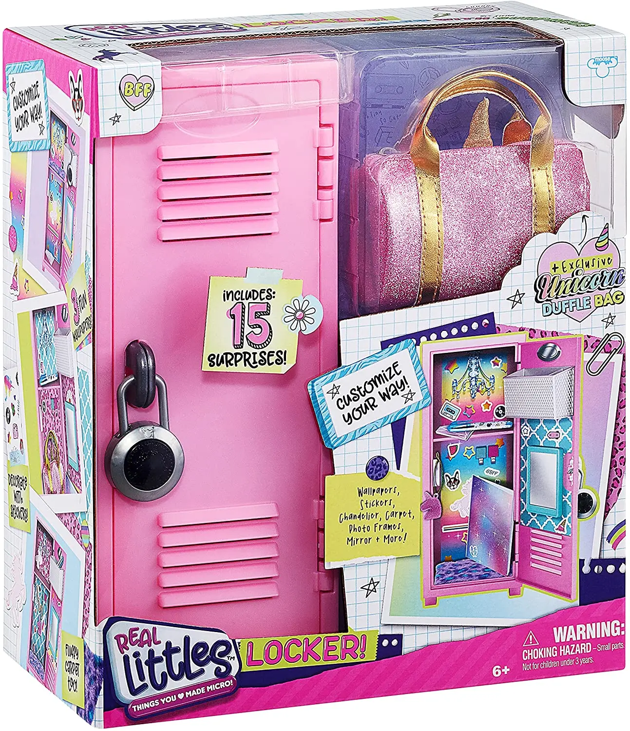 Original Real Littles Things You Made Micro Locker Toys Secret Surprise