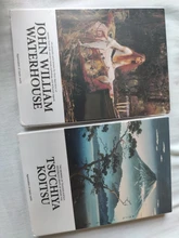 Monet-set de 30 hojas de sobres para postales de artistas famosos, tarjetas postales en inglés, ilustraciones, Serie de Museo de Arte, Picasso, Van Gogh