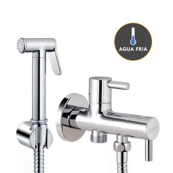 

Kibath intimate hygiene faucet with no work installation. Replacement tap for bidet. Tap for wc. Only cold water