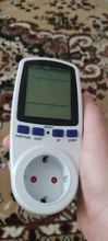 220V AC EU Digital LCD Power Meter Wattmeter Socket Wattage Kwh Energy Meter FR US UK