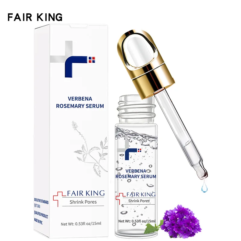 Verbena Rosemary Serum Shrink Pores Against Wrinkles Antiaging Lighten