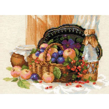 

1610 set for embroidery Riolis 'Summer изобилие' 40*30 cm