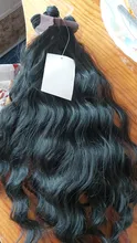 Bella pelo mechones sintético extensiones de cabello negro Rubio degradado 6 unids/pack 6 mechones de 20 pulgadas de la onda profunda mechones extensiones de cabello