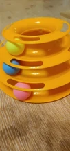3 Levels Pet Cat Toy Tower Tracks Disc Interacitve Cat Toys Ball Training Amusement Plate