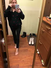 Pantalones vaqueros de talla grande para mujer, vaqueros negros, pantalones elásticos femeninos, ajustados