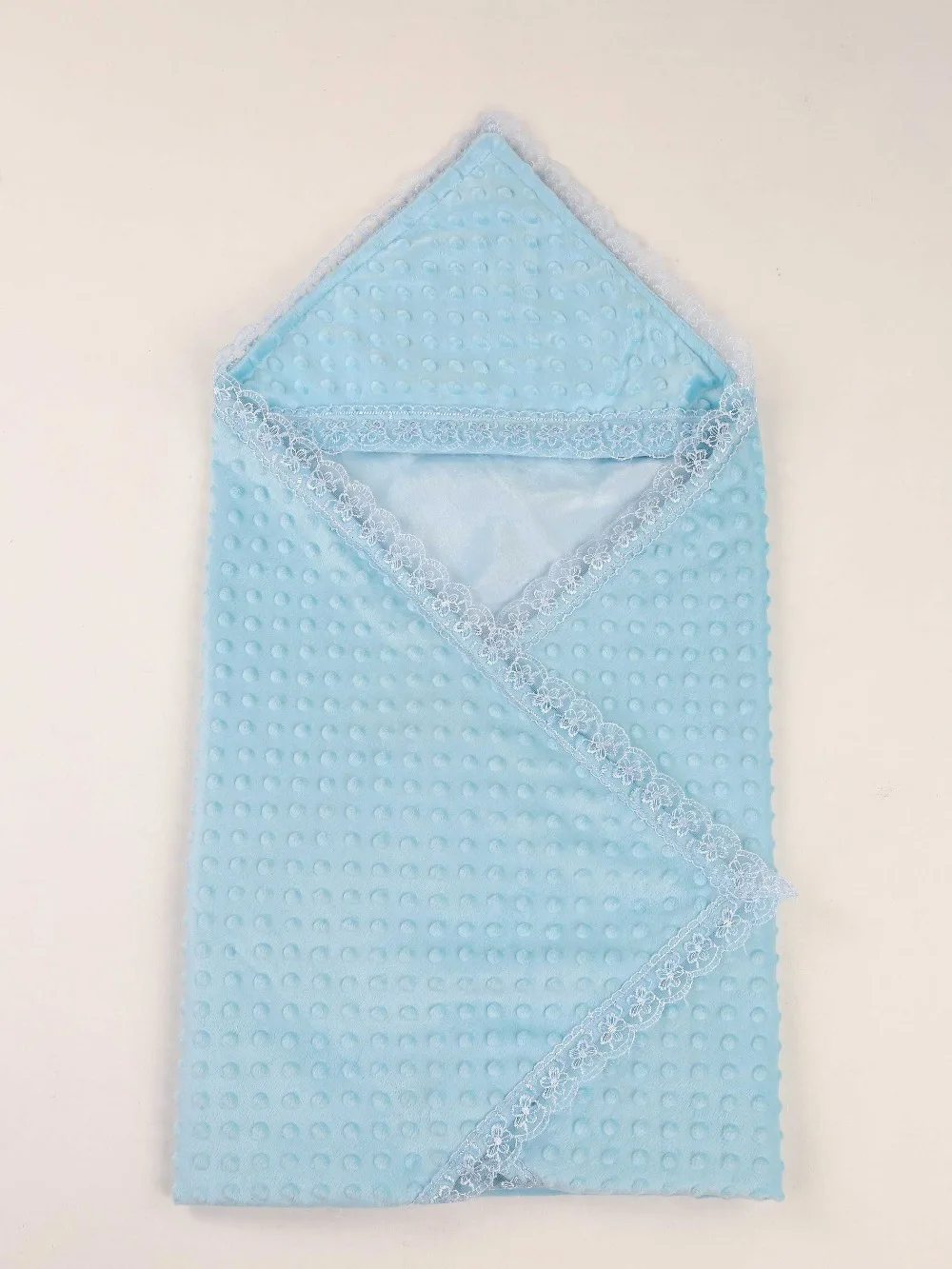 078-1001-015 Mavi 85X85 cm Erkek Bebek Kundak Battaniye (1)