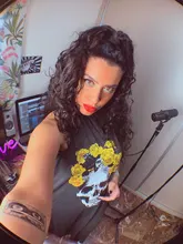 Vestido de verano Punk de manga corta suelto, calavera, abertura lateral