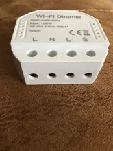 Controlador de intensidad LED inteligente para hogar, wifi inteligente con enchufe de pared, control por aplicación remota para hogar con 1/2 canales, funciona con Alexa Echo y Google Home, bricolaje