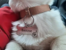 Keychain Pendant Pet-Accessories Pet-Id-Tag Engraved Puppy Dog-Collar Keyring-Bone Cat