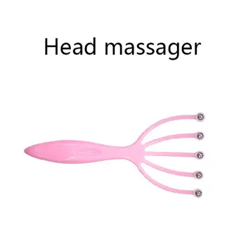 

New Claw Scalp Neck SPA Stress Relief Release Massager Finger with Steel ball Head Relax Equipment Tens Pain Relief Head Car