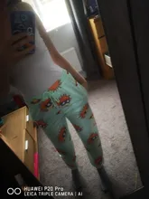 Pantalones Harajuku con estampado de dibujos animados para mujer, pantalón holgado y recto, estilo Hip Hop