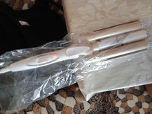 Curling Iron Hair-Tools Barrel-Hair-Styler Ceramic Professional Triple Electric