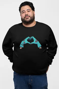 

Angemiel Wear Heart Black Men 'S Sweatshirt