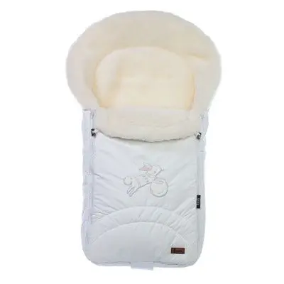 Конверт зимний меховой Nuovita Tundra Bianco(Bianco/Белый