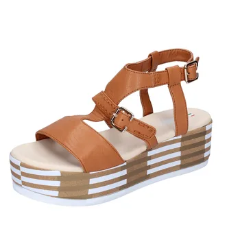 

TREDY'S sandals women brown leather