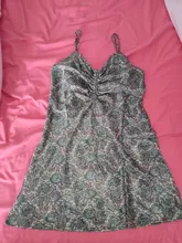 KPYTOMOA-Vestido corto con estampado de Cachemira y lazo para Mujer, minivestido Vintage con escote en V y Tirantes ajustables, 2021