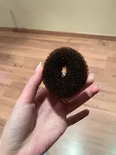 Modelador de rosquillas para mujer, Anillo para el pelo, accesorios para el cabello, 1 ud.