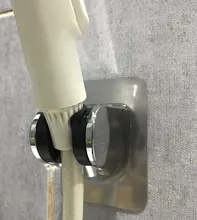 SHAI, recién llegado, soporte para cabeza de ducha montado en la pared, accesorio de baño, soporte de ducha ajustable de 7 velocidades, fácil de usar