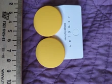 CWEEL-pendientes negros para mujer, aretes bohemios de geometría azul, joyería de moda, redondos de acrílico, aretes de boda bohemios