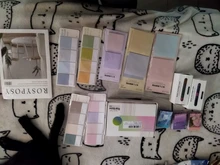 60 unids/set arco iris de Color sólido cinta adhesiva decorativa juego de cintas adhesivas Scrapbooking DIY etiqueta artículos de papelería con etiquetas