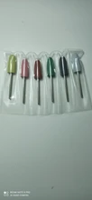 Brocas de silicona para uñas, juego de brocas rotativas eléctricas, limas para pulidor de manicura y pedicura, accesorios para máquina, herramientas, 6 uds.