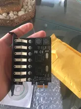 Hub-Adapter Expansion-Card-Adapter Controller Pci-E-Extender 7-Ports External Usb-3.0