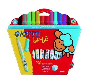

Set of children's markers Giotto be-be, 5mm 12 colors