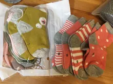 Calcetines de algodón suave para niños, medias deportivas a rayas, Linda y cálida caricatura, para primavera, verano, otoño e invierno, 5 par/lote