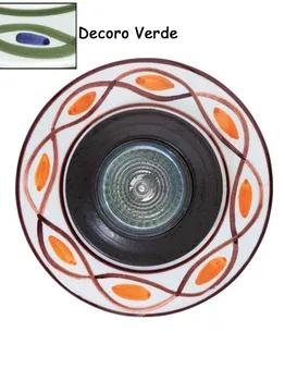 

Recessed Downlight ceramic hand-knitted decoration eye vedre
