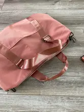 Bolso de viaje grande a la moda para mujer, bolso de mano grande, de nailon, bolso de hombro impermeable, para gimnasio y fin de semana