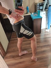 Pantalones cortos de compresión para hombre, ropa interior de compresión para crossfit, pantalón corto para correr, deportivos de entrenamiento de secado rápido