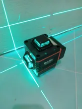 HILDA-Nivel láser, herramienta de nivelación de 12/16 líneas, 3/4D, nivelado automático, 360 Cruz Horizontal y Vertical, láser verde de gran potencia