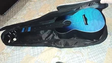 Bolsa de almacenamiento para ukelele con correa ajustable, mochila gruesa a prueba de golpes acolchada, color negro, 21, 23 y 26 pulgadas