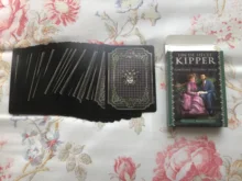 Creativo De Fin De Siecle Kipper cartas del Tarot 39 unids/set inglés completo adivinación tarjeta De juego con PDF guía fiesta juego Juguetes