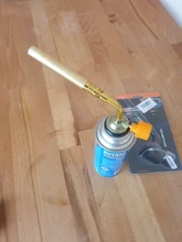 Quemador de butano para soldar, pistola de llama de Gas, lanzallamas de soldadura portátil para exteriores, acampada, barbacoa, equipo de soldadura