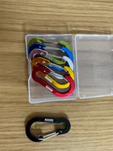 Carabiner-Clips Acessories Multi-Tool Cc1-Steel Small Booms Fishing Outdoor Camping 6pcs