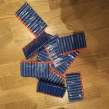 Dardos de repuesto para pistola de juguete para niños, 100 Uds., cabeza dura sólida de 7,2 cm, balas de juguete para pistolas de juguete, regalo de Navidad para chico