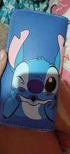 Wallet Stitch Disney Gchildren-Holder Girl Boy Card Pu Cartoon Clutch Coin-Bag Lovely