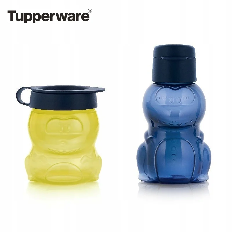 Детский набор: Эко-бутылочка(350 мл)+ Закусочный стаканчик(350 мл) Tupperware