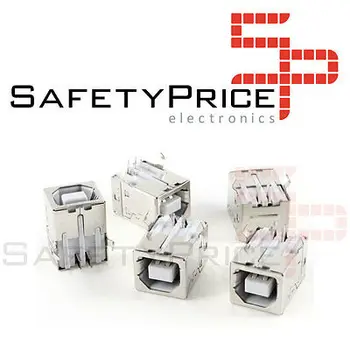 

10x USB female connector type B 90 ° degree for PCB