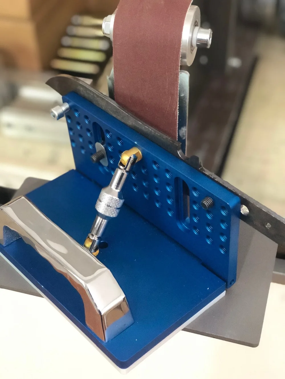 TR Maker машина шлифовальная ленточная ножеобразная блесна, точилка для ножей
